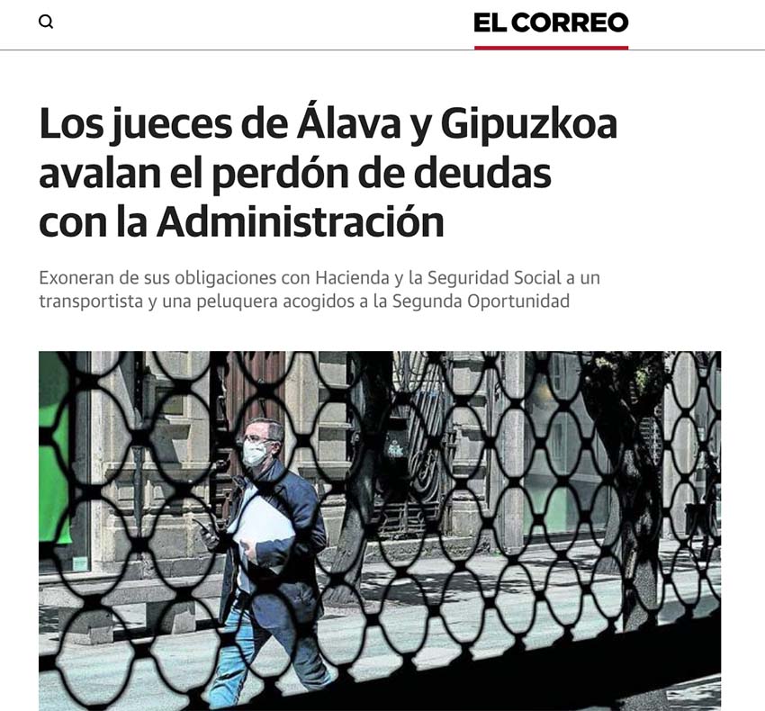 Captura de El Correo